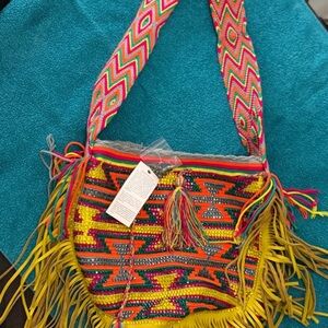NEW Wayuu Boho Bucket Purse